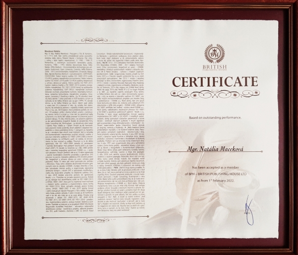 Britishpedia_Certificate_Macekova_2022